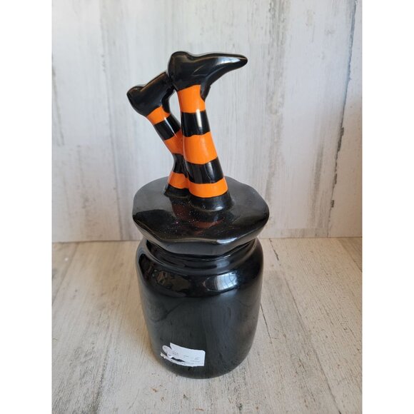 Rae dunn witch famous cookie kitchen jar Halloween home decor - Picture 5 of 8